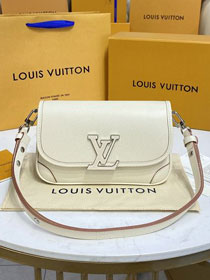 2022 Louis vuitton original epi leather buci crossbody M59457 white