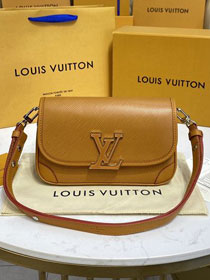 2022 Louis vuitton original epi leather buci crossbody M59459 caramel