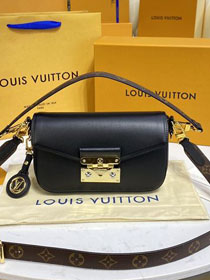 2022 Louis vuitton original calfskin swing handbag M20393 black