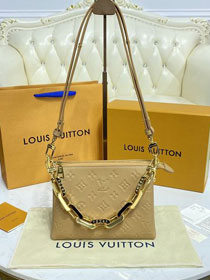 Louis vuitton original lambskin coussin BB M20574 apricot