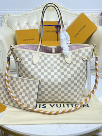 2022 Louis vuitton original damier azur neverfull mm N45295