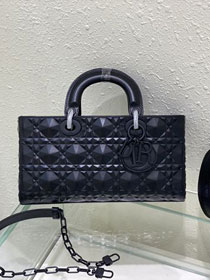 Dior original calfskin lady D-Joy bag M0540 black