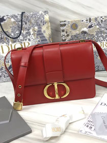 Dior original smooth calfskin 30 montaigne bag M9203 wine