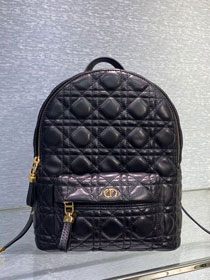 Dior original lambskin meduim backpack M9221 black