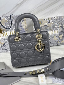 Dior original lambskin small my ABCdior bag M0538 gray