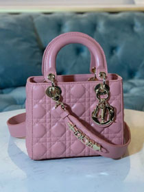 Dior original lambskin small my ABCdior bag M0538 pink