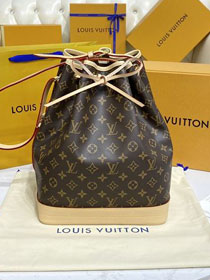 Louis vuitton original monogram canvas noe mm bag M42224