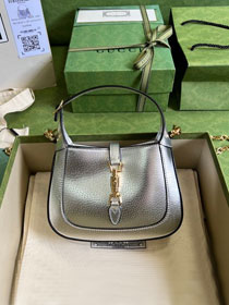 GG original calfskin jackie 1961 mini bag 675799 silver