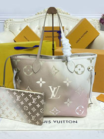 Louis vuitton original monogram canvas neverfull mm m59859 green