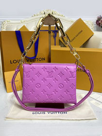 Louis vuitton original lambskin coussin BB bag M59396 orchidee purple