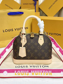 2022 Louis vuitton original damier ebene alma BB M53152