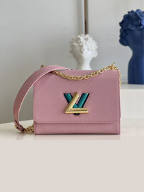 Louis vuitton original epi leather twist mm M20800 pink