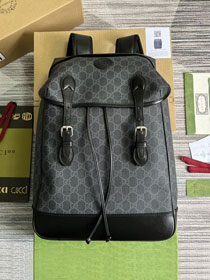 GG original canvas medium backpack 696013 black