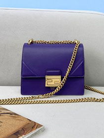 Fendi original calfskin mini kan U bag 8M0513 purple