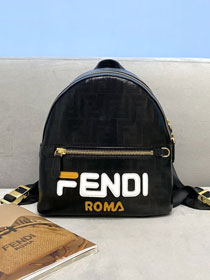 Fendi fabric mini backpack 8BZ032 black