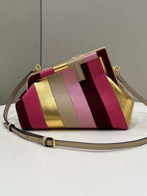 Fendi original suede small first bag 8BP129-2 multicolor	