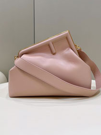 Fendi original lambskin medium first bag 8BP127 pink