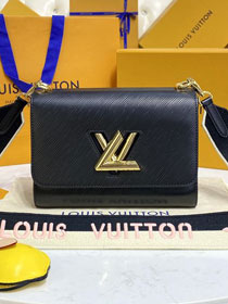 Louis vuitton original epi leather twist mm M20680 black