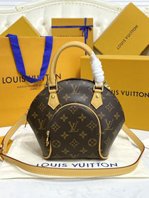 2022 Louis vuitton original monogram canvas ellipse BB handbag M20752