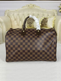 Louis vuitton original damier ebene speedy 35 N41363(no strap)