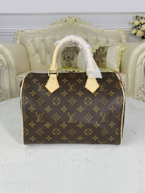 Louis vuitton original monogram canvas speedy 25 M41109(no strap)