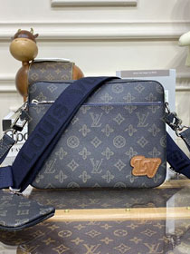 Louis vuitton original monogram canvas trio messenger bag M46340