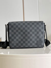 Louis vuitton original damier graphite district messenger bag N42710