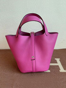 Hermes original togo leather picotin lock bag HP0022 magnolia