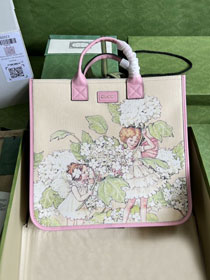 GG origianl canvas medium tote bag 550763 pink