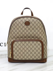 GG original canvas medium backpack 704017 brown