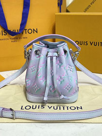 2023 Louis vuitton original calfskin nano noe M46291 blue