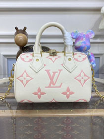 2023 Louis vuitton original monogram calfskin speedy 20 M46397 beige