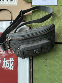 GG original canvas ophidia belt bag 733868 grey