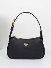 2023 GG original calfskin aphrodite shoulder bag 739076 black