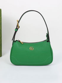 2023 GG original calfskin aphrodite shoulder bag 739076 green