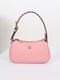 2023 GG original calfskin aphrodite shoulder bag 739076 pink