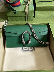 2023 GG original calfskin dionysus small shoulder bag 731782 green