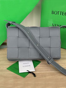 BV original lambskin cassette crossbody bag 578004 thunder