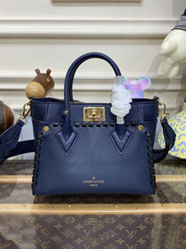 2023 Louis vuitton original calfskin on my side tote pm M21585 blue