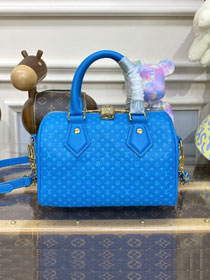 2023 Louis vuitton original calfskin speedy 20 M22596 blue