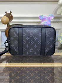 Louis vuitton original monogram eclipse pochette kasai M82076