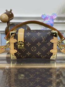 2023 Louis vuitton original monogram canvas mini side trunk M46815