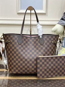 Louis vuitton original damier ebene neverfull mm N40448 