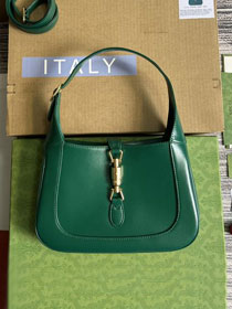 GG original calfskin jackie 1961 small shoulder bag 636709 green