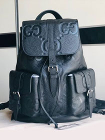 GG original calfskin medium backpack 739503 black