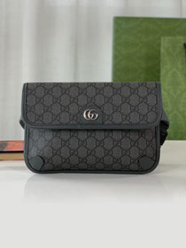 GG original canvas belt bag 752597 grey