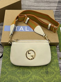 2023 GG original calfskin blondie mini bag 724599 white