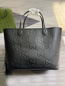 2023 GG original calfskin large tote bag 726755 black