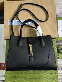 2023 GG original calfskin medium tote bag 727810 black