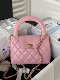 2023 CC original lambskin top handle bag AS3970 pink